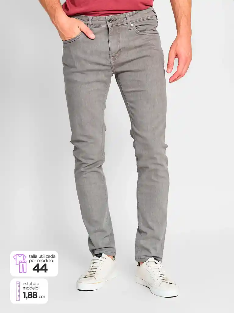 Jeans Pepe Jeans Hatch Skinny. Gris 44