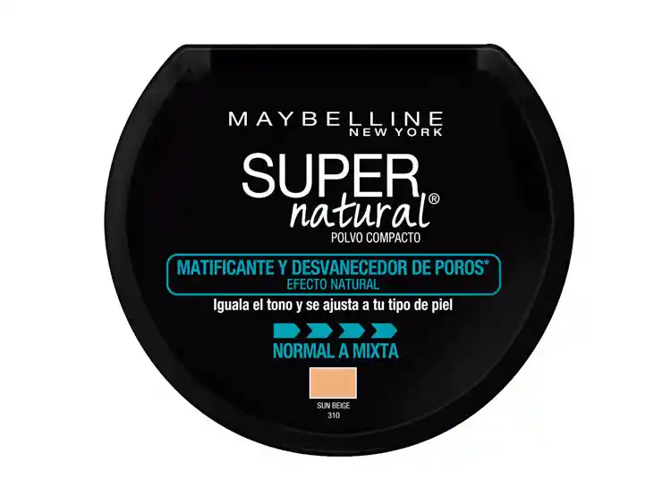 Polvo Super Natural 310 Sun Beige..