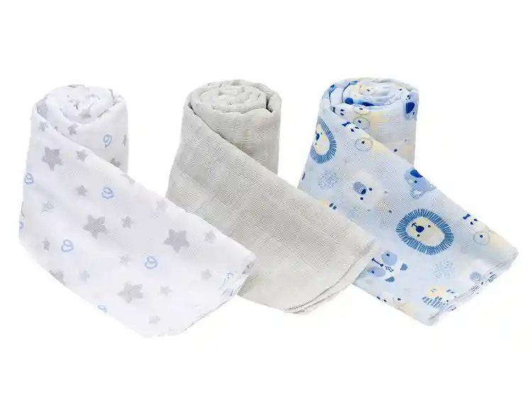 Bambino Pack X3 Panal Ba Nino Celeste