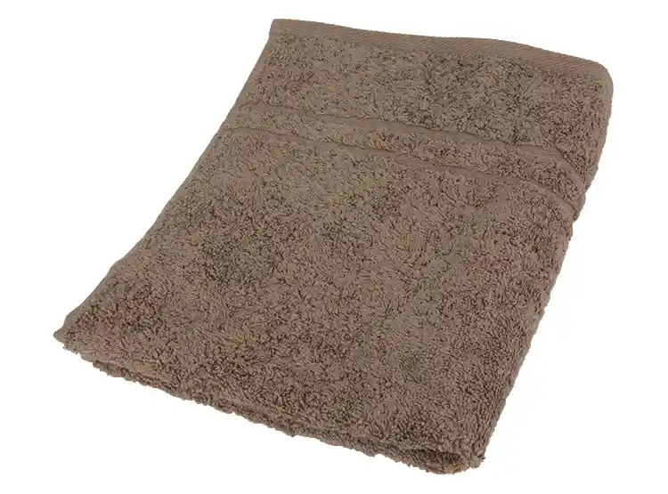 Toalla Lourdes Mano 600gr Chocolate.