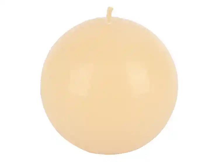 C-tmp-trn Vela Redonda 8cm Iv Ivory