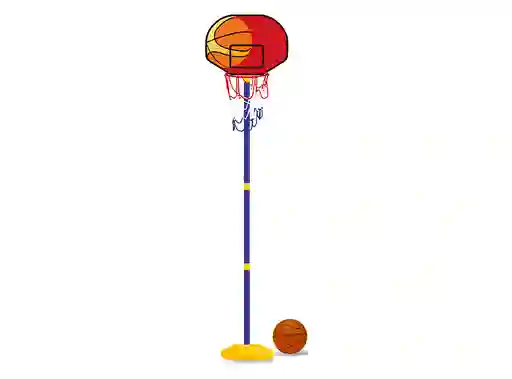 Set Aro Basketball 144cm C/pelota