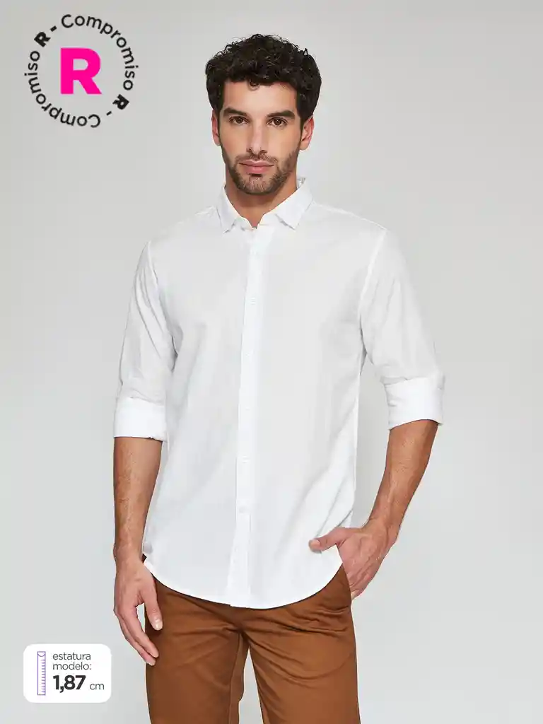 Cam Ml Colid Cah Noos Blanc Xl