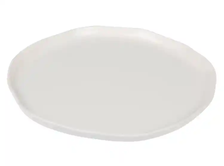 Plato Entrada Irreg Blanco Art