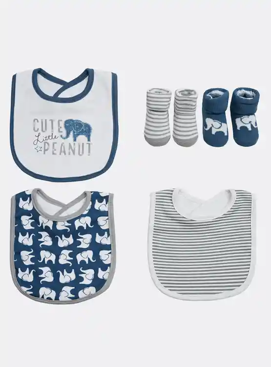 Pack Baberoscalcetines B Celeste 0/12