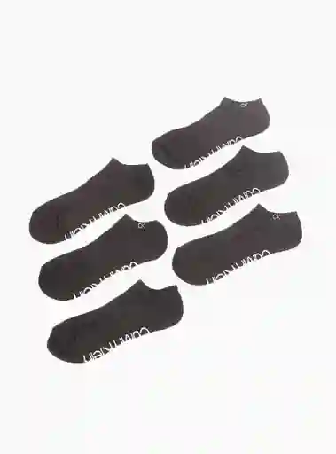6pk Calcetines Ck Cvm221ns01 Tt Negro T/u