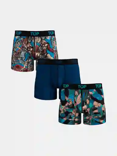 Boxer Hombre Top 208adp25p3c4 Surtido L