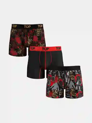 Boxer Hombre Top 208adp25p3c2 Surtido L