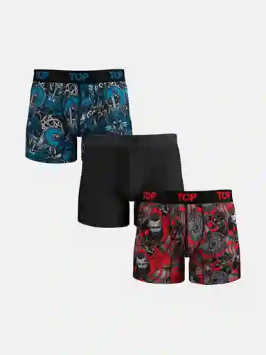 Boxer Hombre Top 208adp25p3c1 Surtido Xl