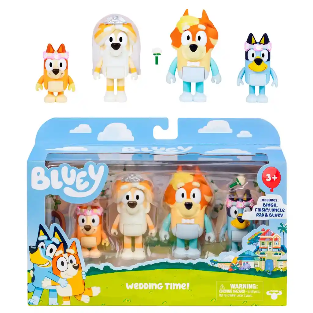 Bluey Pack De 2 Figuras S12