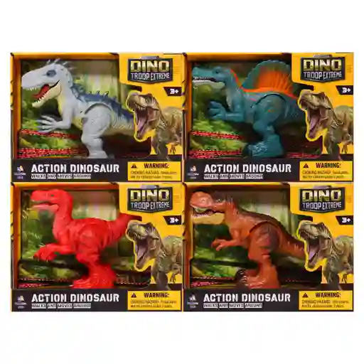 Dinosaurio Asst Camina Cuerd