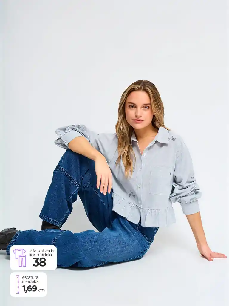 Jeans Inx Ijn0220 B S/25 Azul 36