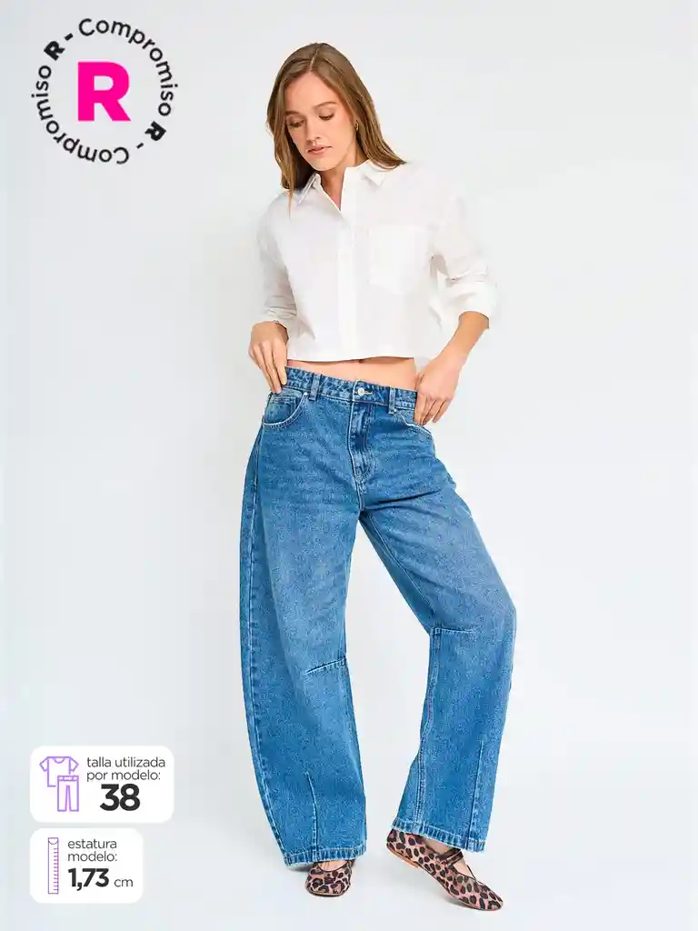 Jeans Moda Cebaggy Inx Cor P3 S25 Azosc 36