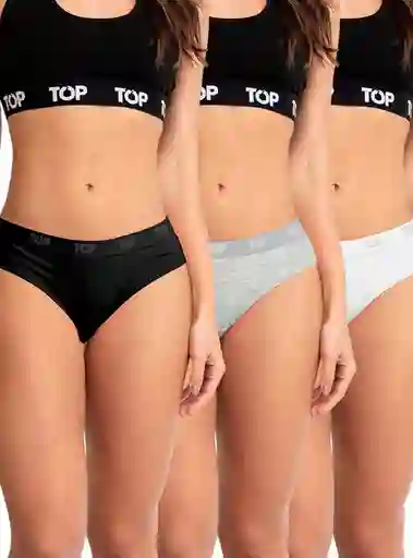 Bikini Mujer Top M205p3c11 Surtido L