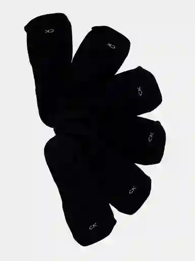 6pk Calcetin Sport Ck Cvm221l Negro 1
