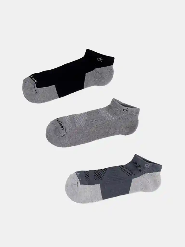 3pk Calcetin Ck Ckm251ns01 Tt Negro T/u