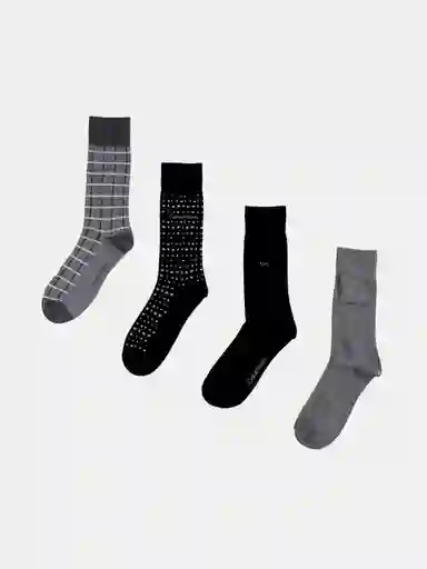 3pk Calcetin Ck Ckm241dr03 Tt Negro T/u