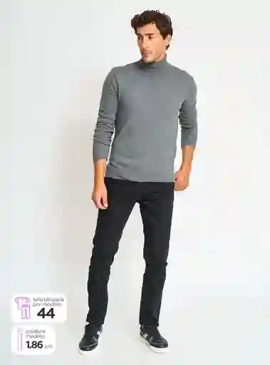 Jeans Skinny Bas Mqs Tt Negro 50