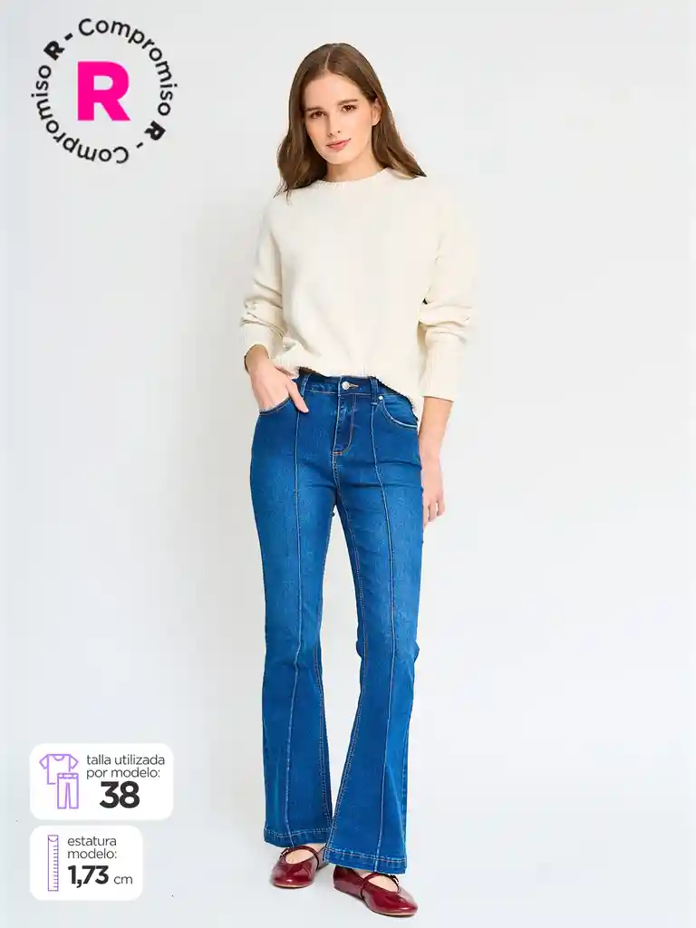 Jeans Moda Cevintage Inx Cor S25 Azdem 40