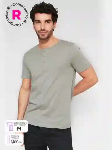 Polera Inx Henny Ss25 Gris M