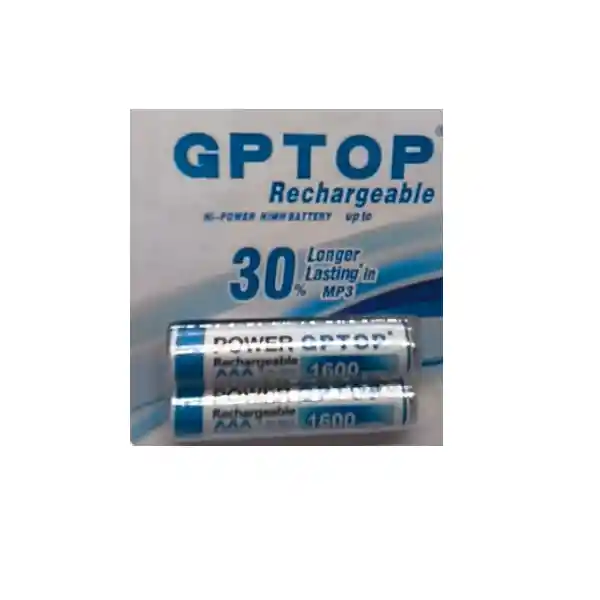 Pila Aaa Recargable 2 Unid.