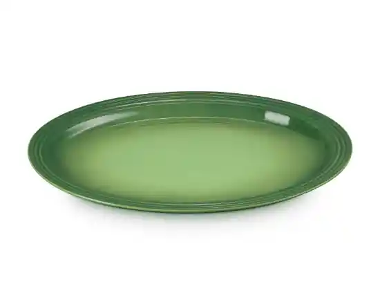 Bandeja Oval Vancouver 46cm Verde Bamboo