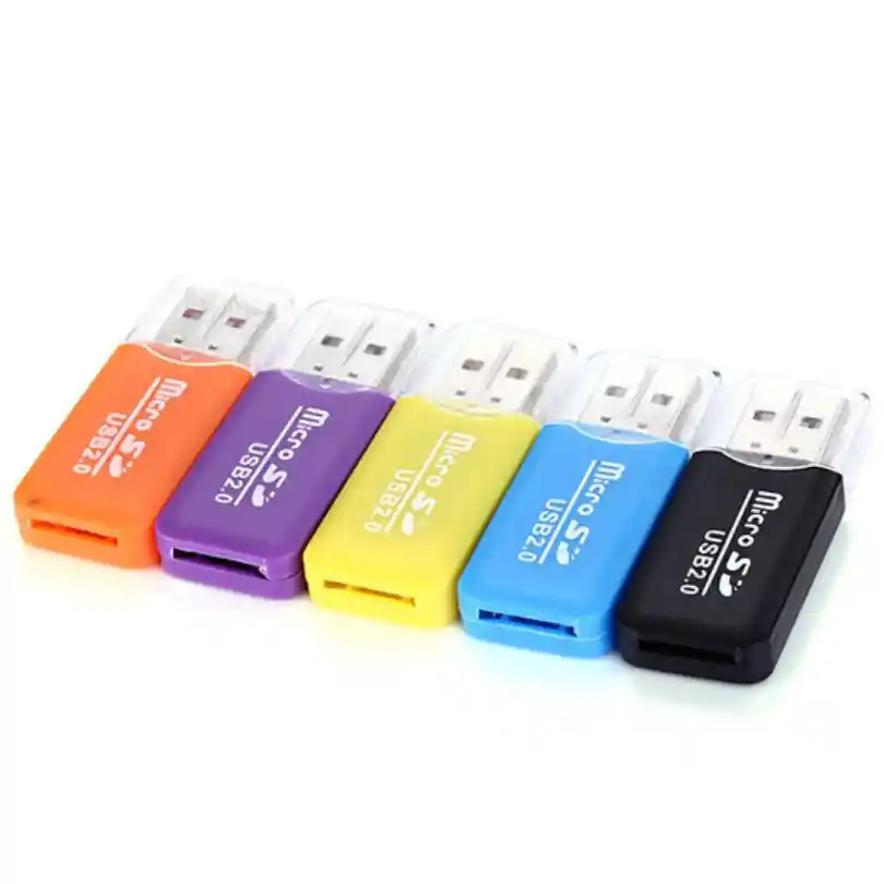 Lector De Memoria Adaptador Usb Tipo Pendrive. Micro Sd