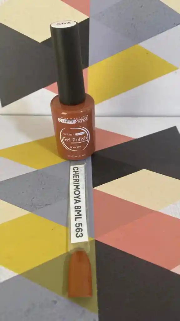 Esmalte Permanente #563 (cafe Claro) 8 Ml Cherimoya