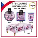 Kit De Fiesta Patriota Premium 29 Pcs Regalos Chic: ¡celebra Con Estilo Y Facilidad!