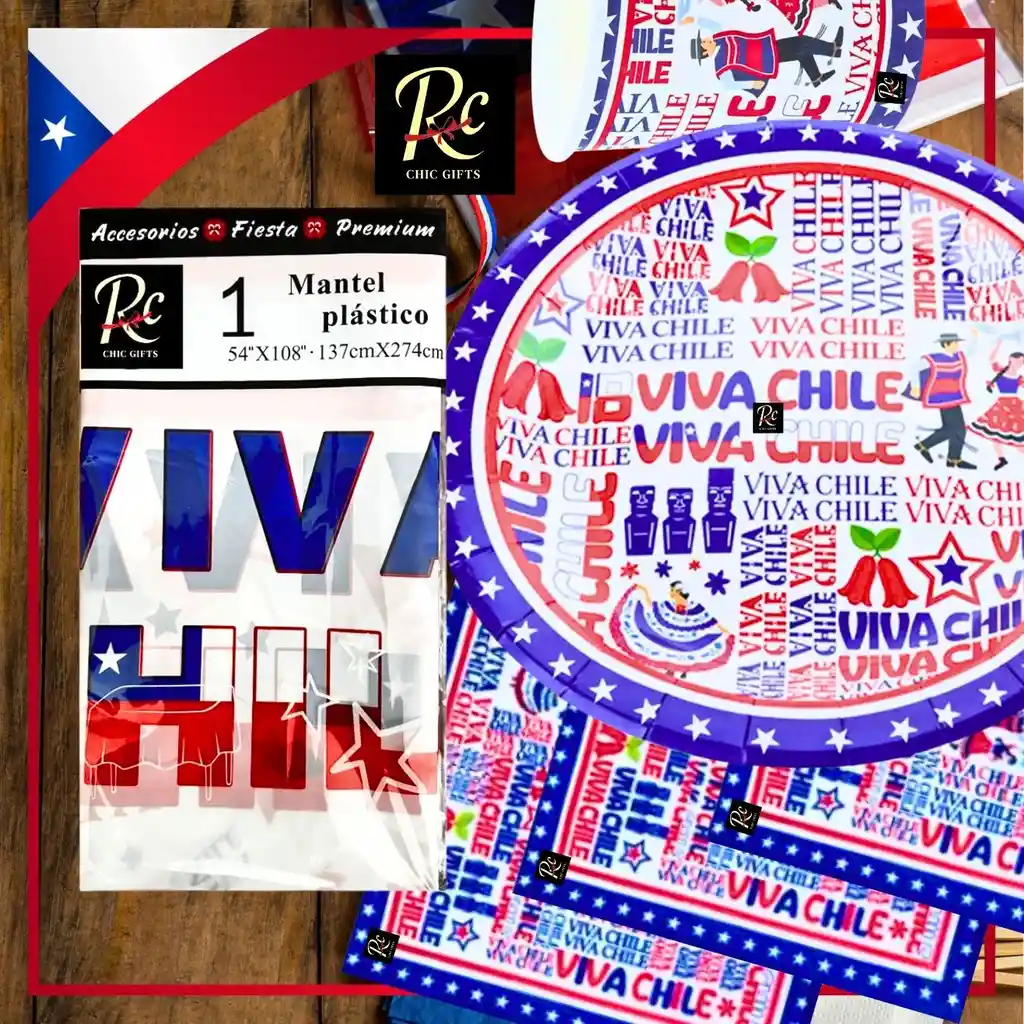 Kit De Fiesta Patriota Premium 29 Pcs Regalos Chic: ¡celebra Con Estilo Y Facilidad!