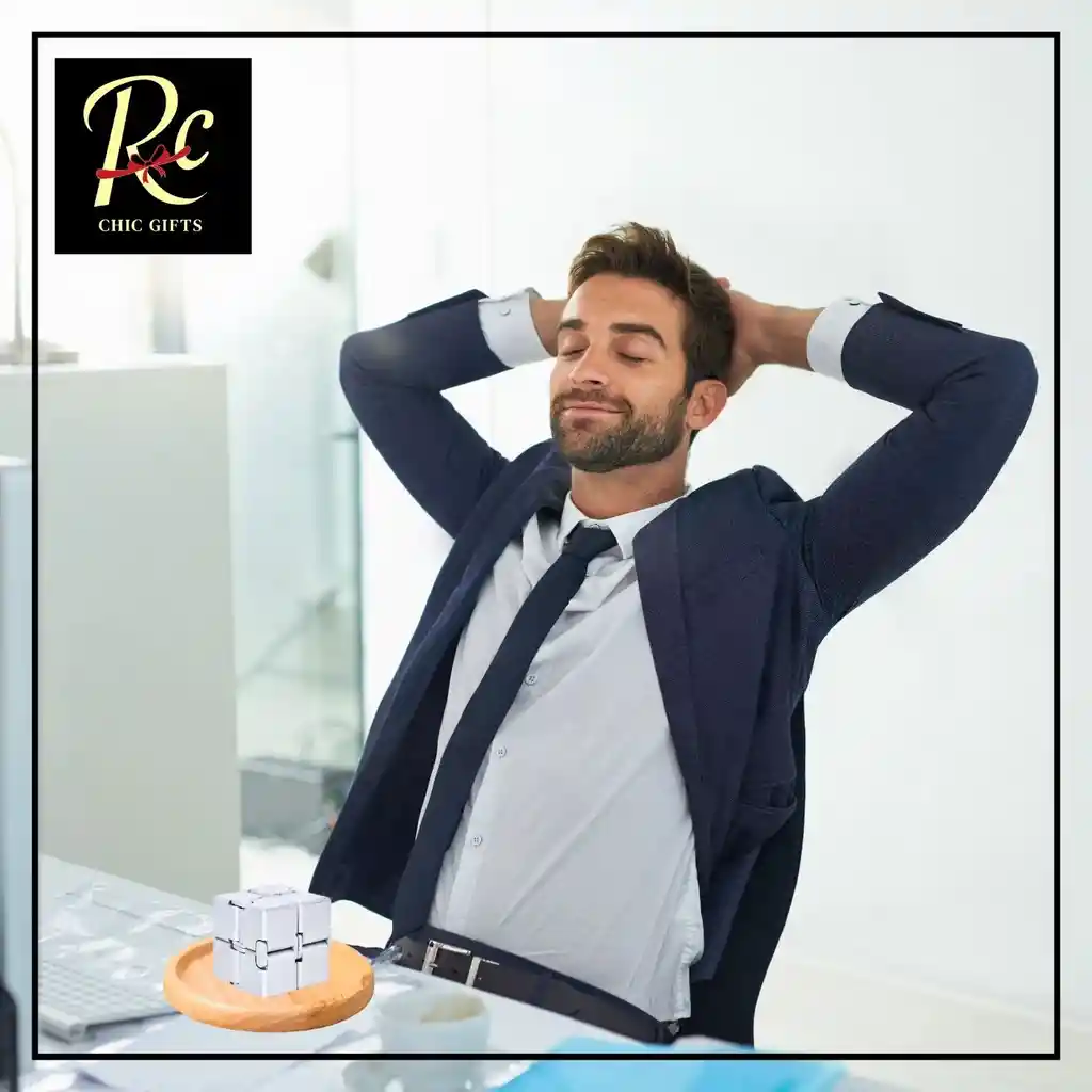 Fidget Cube Infinito Anti-estrés - Cubo De Juguete Para La Ansiedad, Foco Y Relajación De Regalos Chic