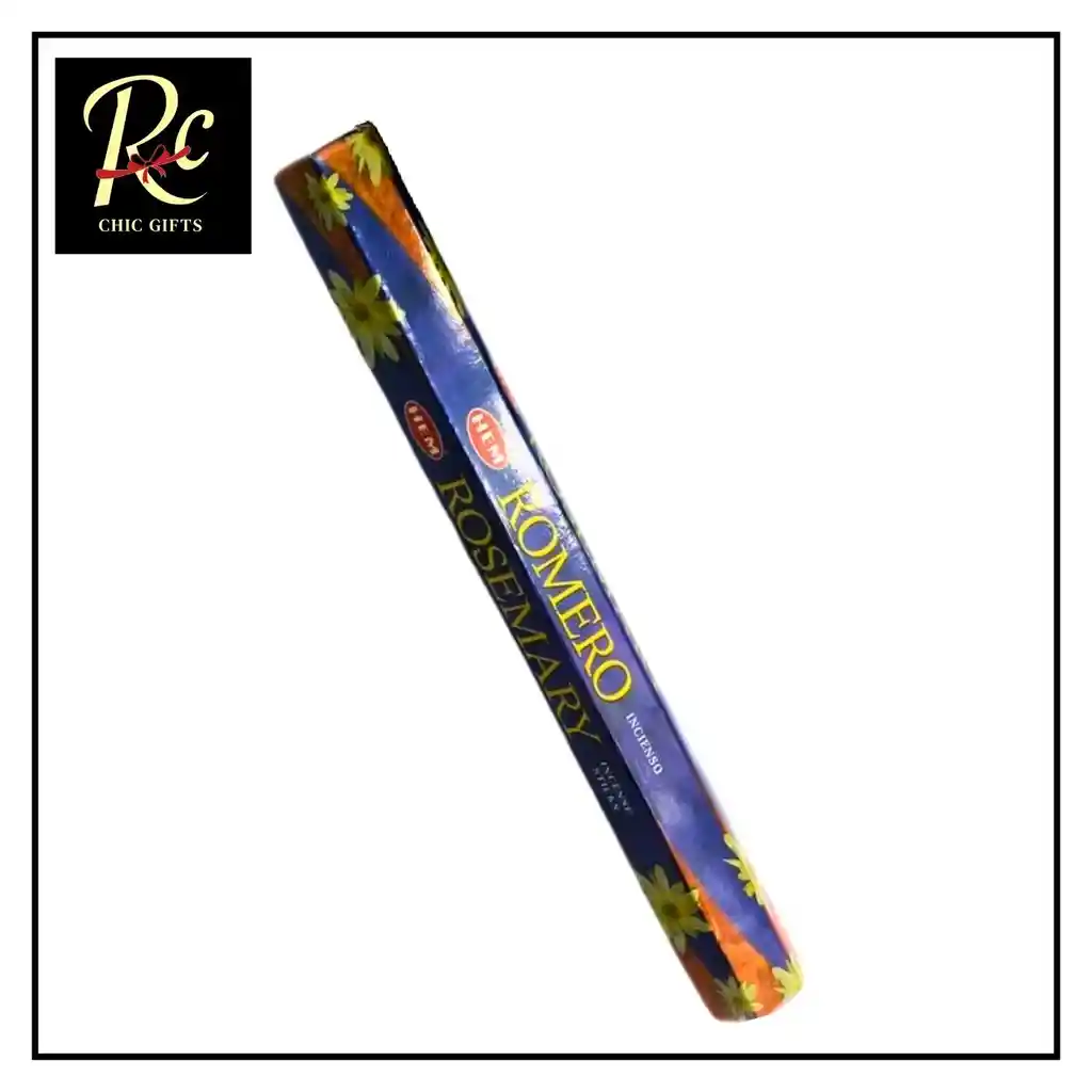 Incienso De Romero - ¡aroma Purificador, Energizante Y Atrae La Buena Suerte, De Regalos Chic!