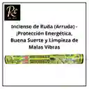 Incienso De Ruda (arruda) - ¡protección Energética, Buena Suerte Y Limpieza De Malas Vibras, De Regalos Chic!