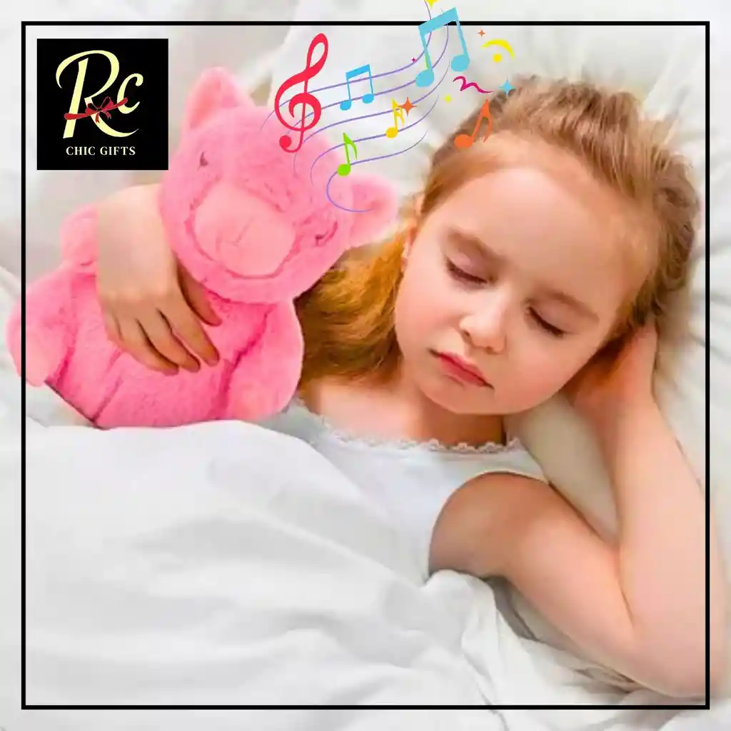 Peluche De Capibara Con Luz Y Sonido - ¡dulces Sueños Y Relajación Para Ti Y Tu Bebé, De Regalos Chic!