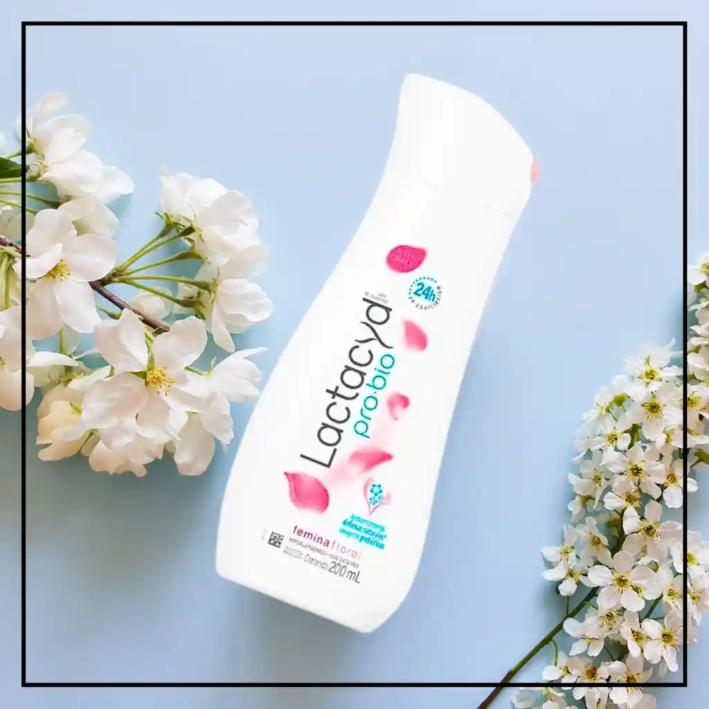 Jabón Íntimo Lactacyd Pro-bio Femina Floral - ¡fórmula Avanzada Para Una Protección De 24 Horas!