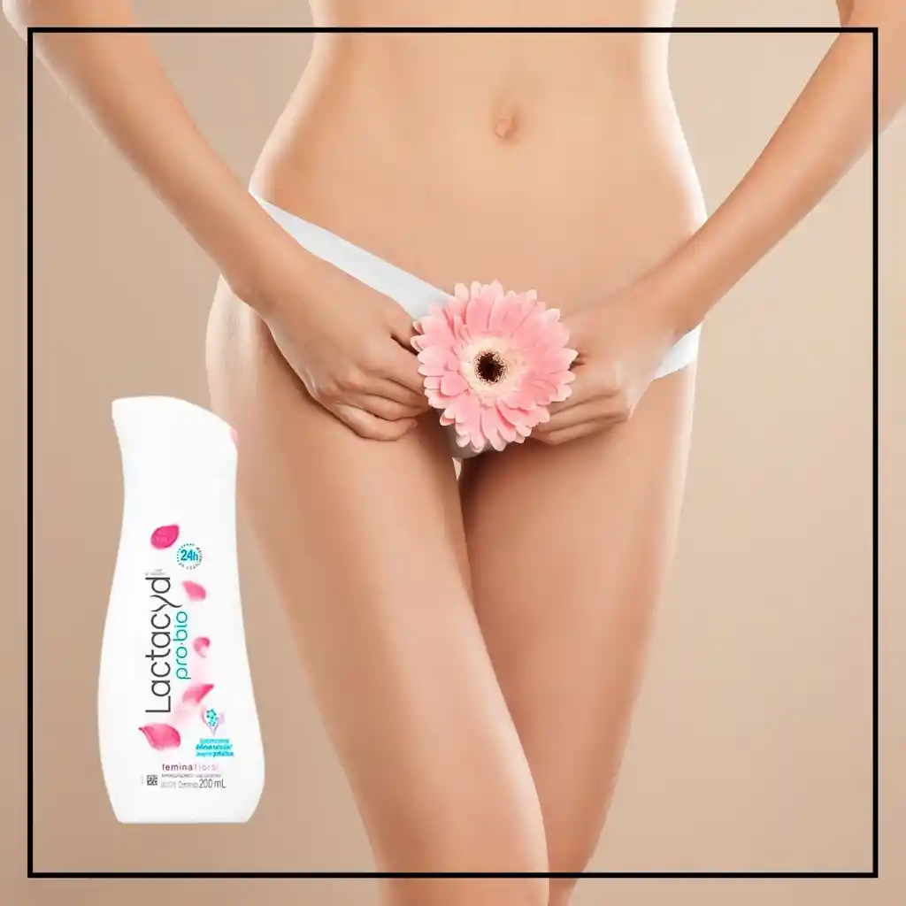 Jabón Íntimo Lactacyd Pro-bio Femina Floral - ¡fórmula Avanzada Para Una Protección De 24 Horas!