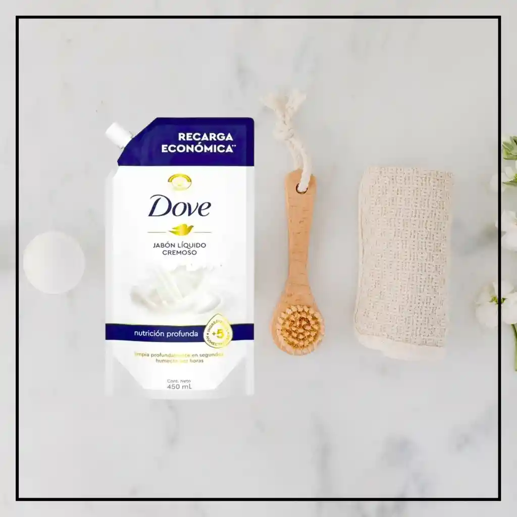 Recarga Jabón Líquido Dove 450ml ¡nutrición Para Tu Piel!