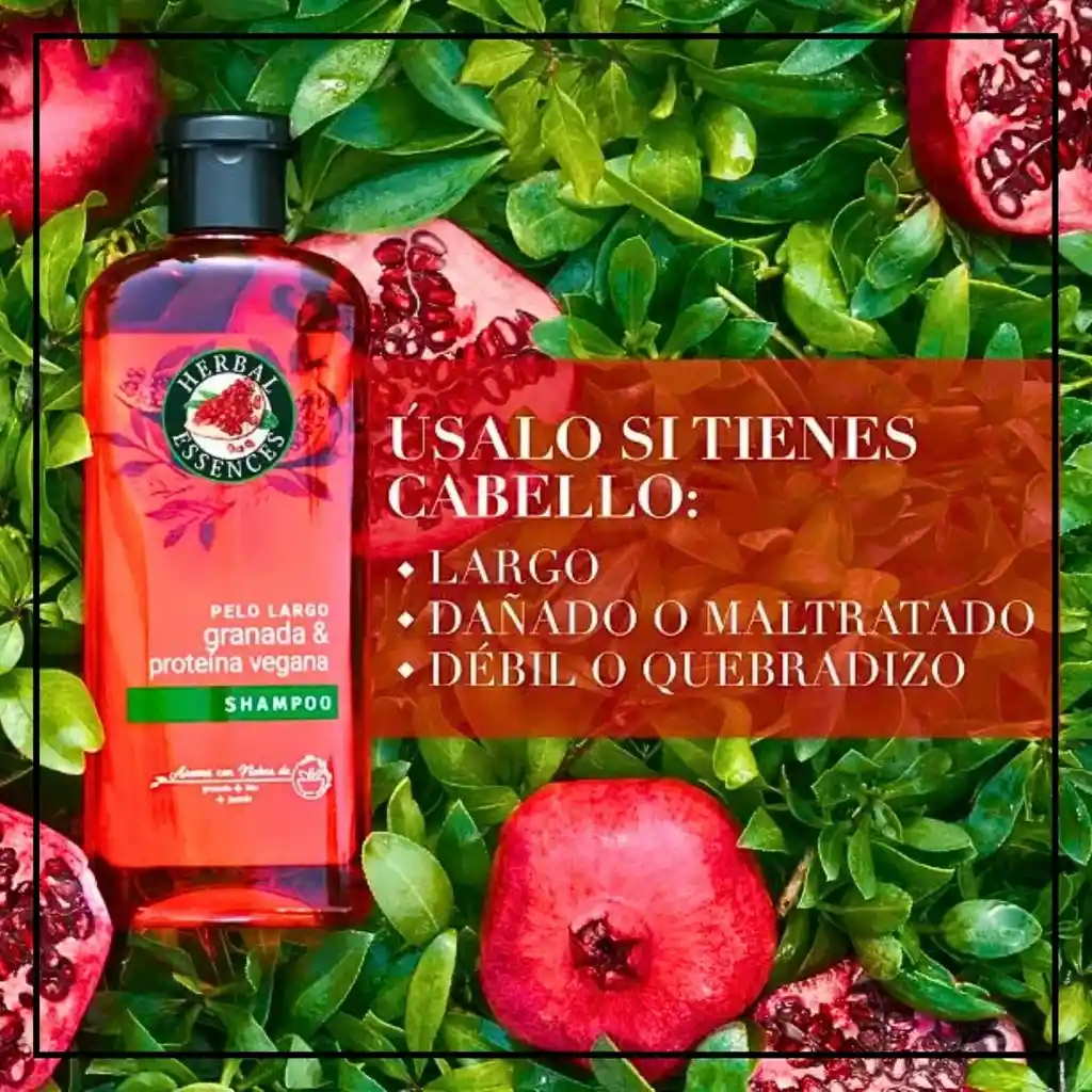 Shampoo Herbal Essences Pelo Largo: ¡fortalece Tu Cabello Para Crecer!