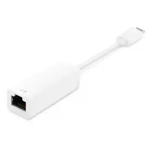 Adaptador Ethernet Rj45 Usb C Blanco