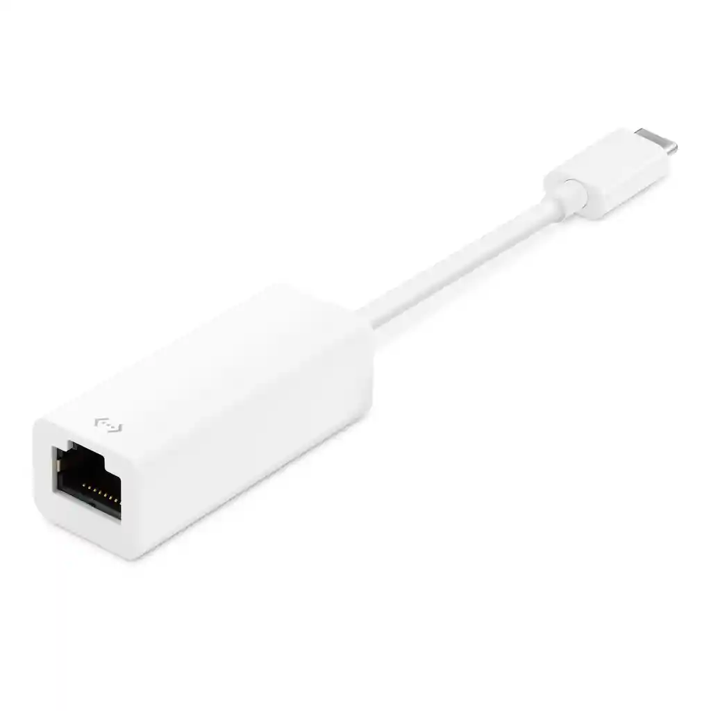 Adaptador Ethernet Rj45 Usb C Blanco