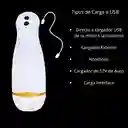 Masturbador Vibrante Recargable Arira Blanco