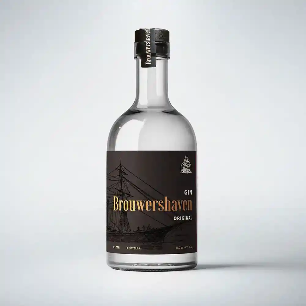 Gin Brouwershaven Original 750ml
