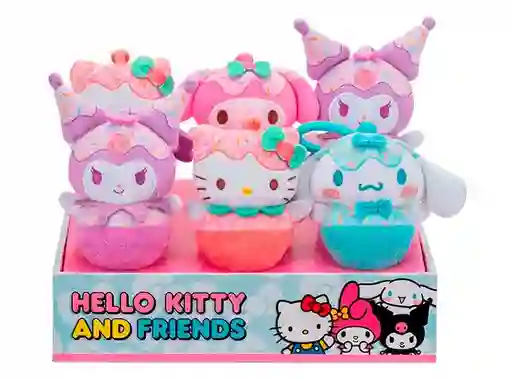 Hello Kitty Peluche 10 Cm Con Clip