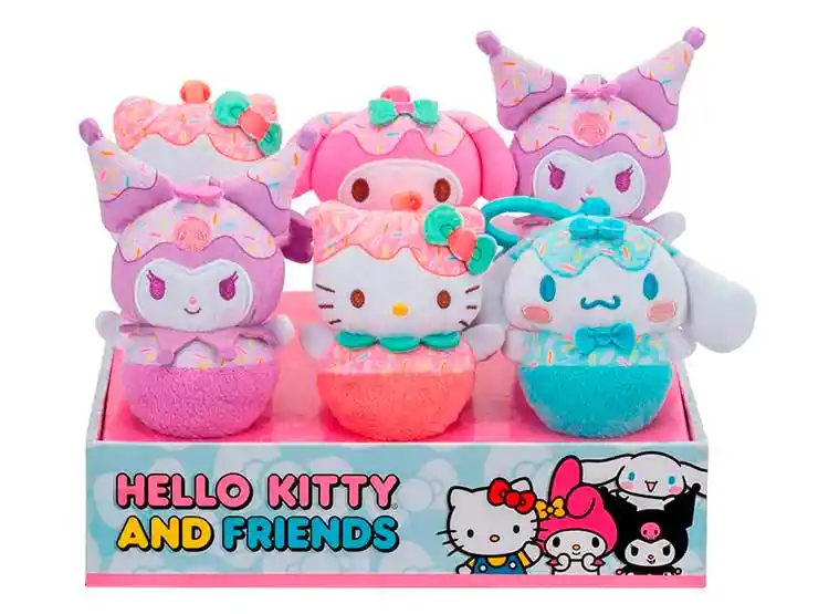 Hello Kitty Peluche 10 Cm Con Clip