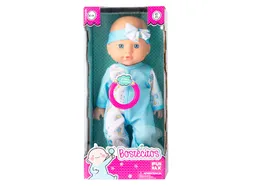 Muneca Bostecitos 30cm 4 Sonidos