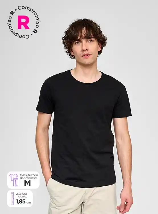 Polera Mc Crew Inx Ttemp Negro M