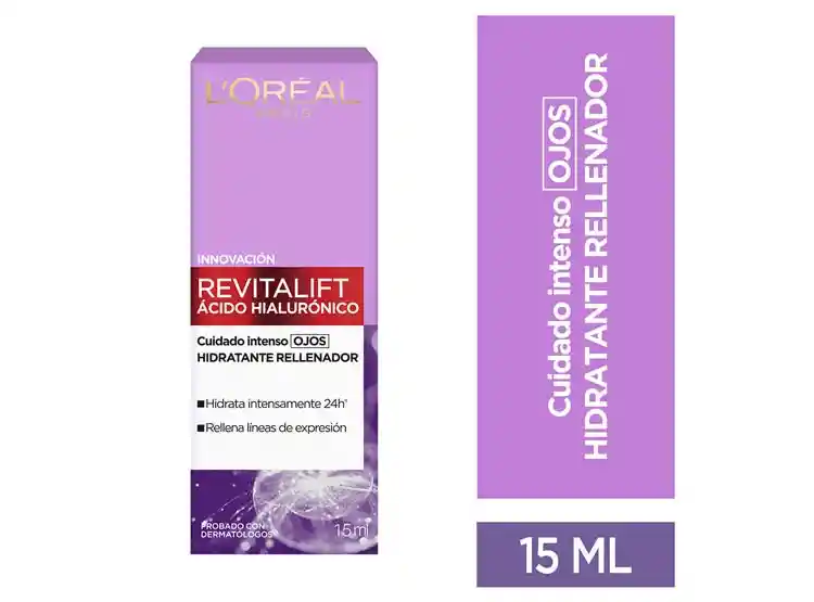 Revitalift Acido Hialuronico Ojos.