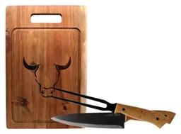 Set Tabla + Cuchillo + Tenedor Prm Wayu