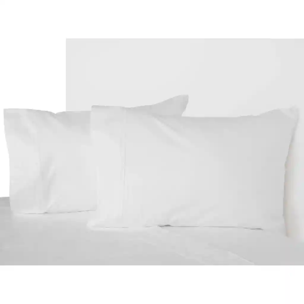 Set Sabana Broderie 2pl Blanca