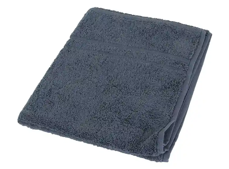 Toalla Lourdes Mano 600gr Azul.